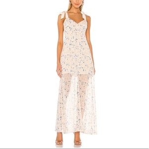 NWOT BCBGeneration Floral Maxi Dress
